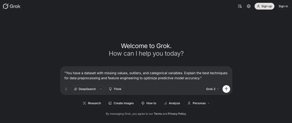 Grok AI
Artificial Intelligence
AI